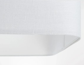 Lampa wisząca KWADRO LEN 008-40w30 biała BPS KONCEPT