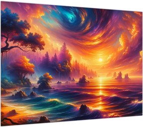 Obraz - Magiczny świat (70x50 cm)