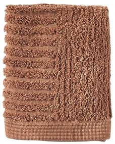 Bawełniany ręcznik frotte w kolorze terakoty 30x30 cm Classic – Zone