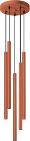 Nowoczesna lampa wisząca w kolorze ochra - M088 B6-K18