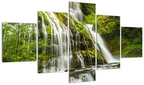 Obraz - Wodospad, Wind River Valley (125x70 cm)
