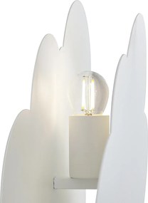 Dziecięca lampa ścienna Biała Chmurka ze Słońcem - Cloudy Dla dzieci Oswietlenie wewnetrzne