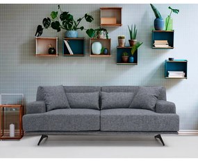 Ciemnoszara sofa 200 cm Bentley – Balcab Home