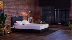 90x190 Materac Ondine dla dzieci i dorosłych 1-osobowy - Pianka o wysokiej gęstości 60 kg/m³ wzbogacona odświeżającymi mikrokapsułkami żelowymi - Ergonomiczna