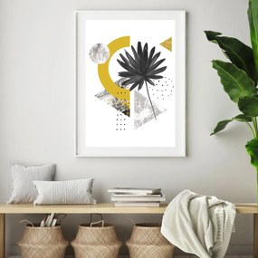 Plakat - Marble Tropic (A4)