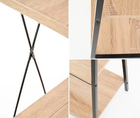 Regał do pokoju w stylu industrialnym Narvik Reg2