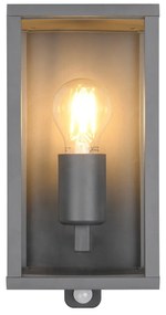 Lampa zewnętrzna z czujnikiem ruchu (wysokość 29 cm) Garonne – Trio
