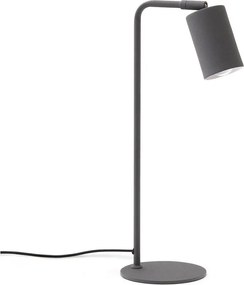 Czarna metalowa lampa stołowa (wysokość 49 cm) Manie – Kave Home