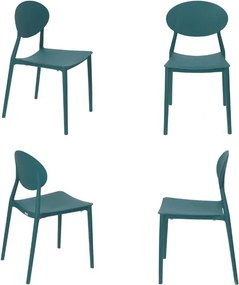 Krzesło do kawiarni i restauracji Elko z polipropylenu, sztaplowane