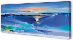 Obraz na płótnie Chmury nad Drzewami