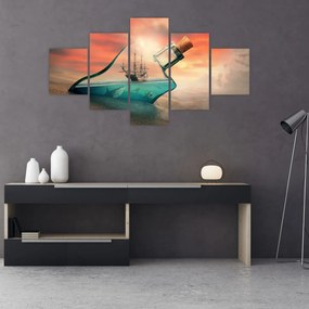 Obraz - Życie w butelce (125x70 cm)
