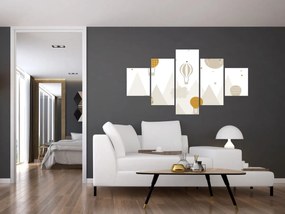 Obraz - Latające balony (125x70 cm)