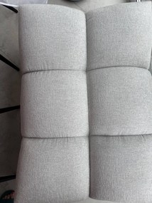 Narożnik Lewostronny CXL by Christian Lacroix - Lorella - Tkanina Strukturalna Popiel zdjęcia realne koloru