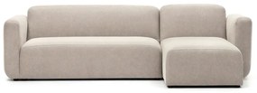 Beżowy narożnik (róg zmienny) Neom – Kave Home