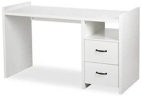 Biurko dziecięce AMELIA 145cm białe LITTLE SKY