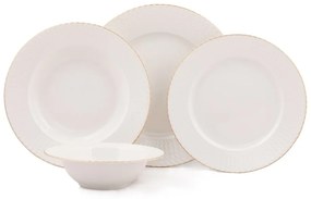 24-częściowy zestaw naczyń porcelanowych Kutahya Galla