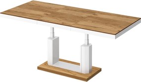 Rozkładany ławostół Quadro Lux dąb