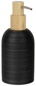 Czarny dozownik do mydła z żywicy polimerowej 250 ml Altavalle – Wenko