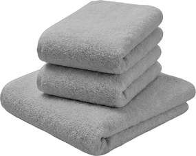 Ręcznik NORIELLE 50x90 cm jasnoszary, 100% bawełna