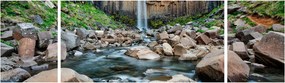 Obraz - Wodospad Svartifoss, Islandia (170x50 cm)