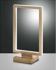 Lampa stołowa LED BARD 15W matowe złoto 3394-30-225 Fabas Luce