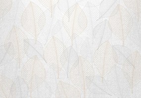 Fototapeta - Delikatne liście (196x136 cm)