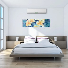 Obraz - Tropikalne krzewy (170x50 cm)