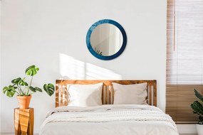 Lustro z nadrukiem okrągłe Abstrakcyjna sztuka