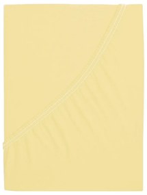 Żółte prześcieradło z gumką 140x200 cm – B.E.S.