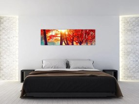 Obraz- Jesienny krajobraz (170x50 cm)