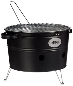 Grill z uchwytami na nóżkach BBQ, 42 x 35 x 21 cm