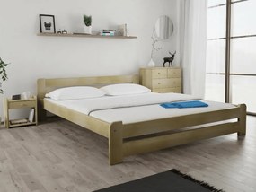 Łóżko Laura 140 x 200 cm, sosna Stelaż: Ze stelażem listwowym rolowanym, Materac: Materac Sommera