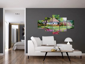Obraz - Domek (125x70 cm)