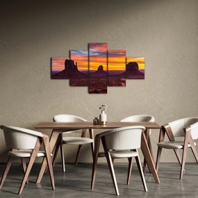 Obraz - Monument Valley v Arizonie (125x70 cm)