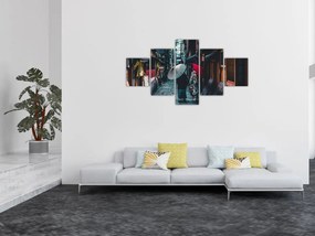 Obraz - Spacer po Tokio (125x70 cm)