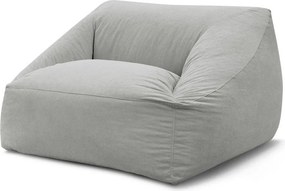 Jasnoszary sztruksowy worek do siedzenia Lilibet – Bobochic Paris