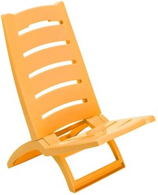 Krzesło żółte ogrodowe E2-M71
