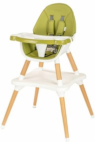 Nowe krzesło dziecięce Grace 3w1 zielone, 61 x 101 x 61 cm