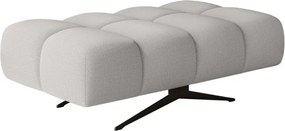 Nowoczesna pufa PRADO Soft Lux w tkaninie CURIO 80 WERSAL