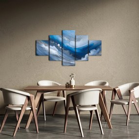 Obraz - Abstrakcja oceanu (125x70 cm)