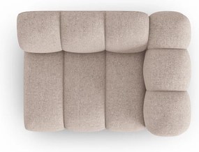 Beżowy moduł sofy (prawostronny) Lupine – Micadoni Home