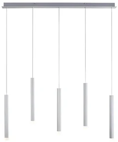 Leuchten Direkt 15205-95 - LED Żyrandol na lince BRUNO 5xLED/4,8W/230V