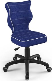 Ergonomiczne krzesło dla dziecka Petit Black rozmiar 4 (133-159 cm)