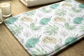 Dywanik antypoślizgowy do łazienki Dywanik antypoślizgowy do łazienki Rośliny