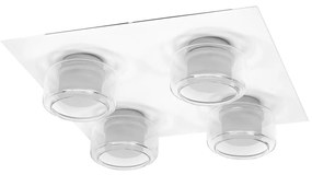 Ledvance - LED Plafon łazienkowy ORBIS FLAME 4xLED/5,5W/230V IP44 biały