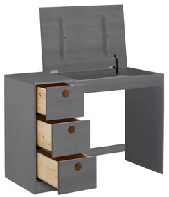 Biurko z litego drewna sosnowego 50x100 cm Alpi – Støraa