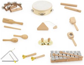 Viga drewniana tablica muzyczna zestaw 12 instrumentów perkusyjnych