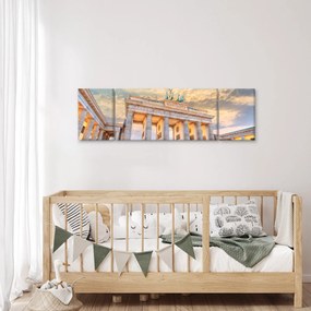 Obraz - Brama Brandenburska, Berlin, Niemcy (170x50 cm)