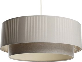 Lampa wisząca DUO LAMI LINE 70x28 kremowa/beżowa