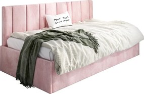 Różowa sofa z funkcją spania P4-S33